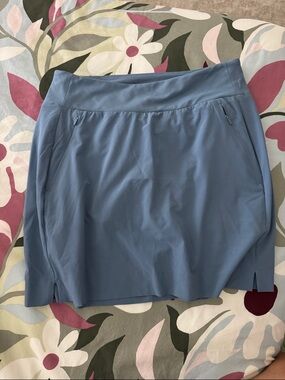 Athleta SoHo skort in light blue